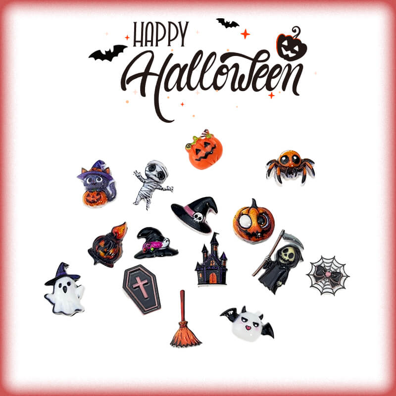 Spooky Nail Charms