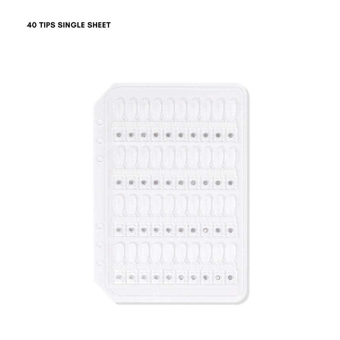 Extra magnetic page for nail swatch book - expandable gel polish display