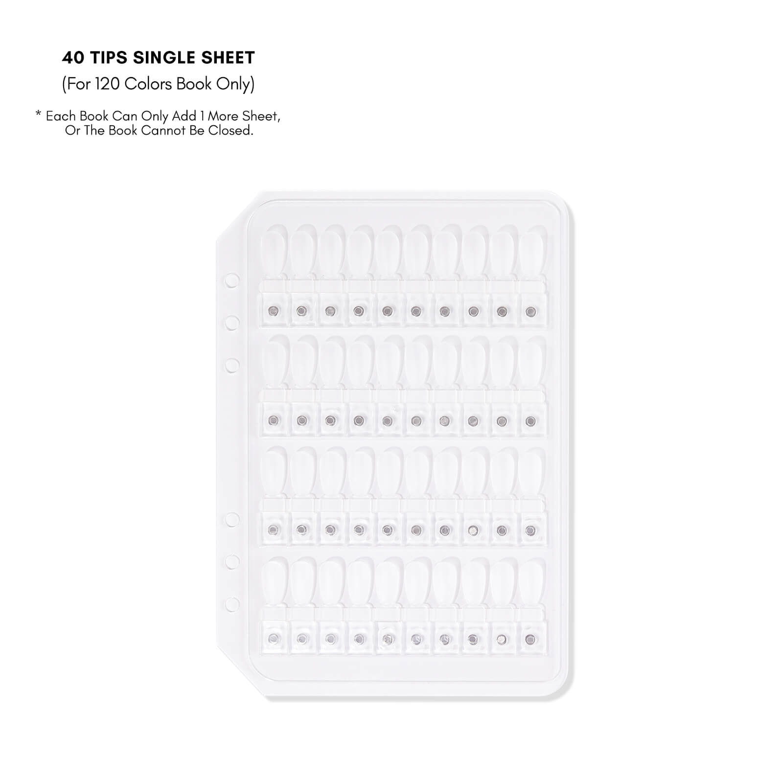 Magnetic Nail Swatch Book