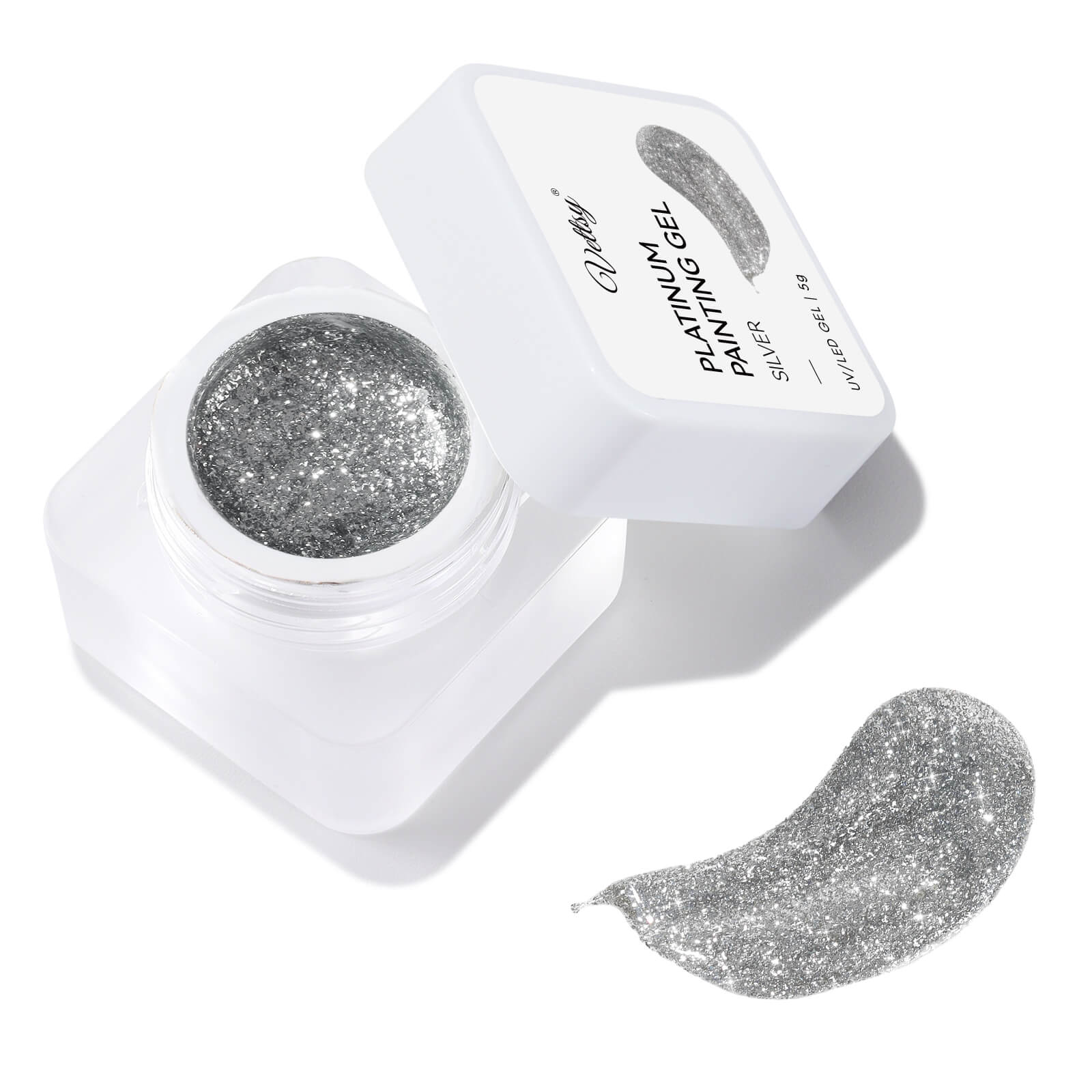 Platinum Painting Gel-Silver