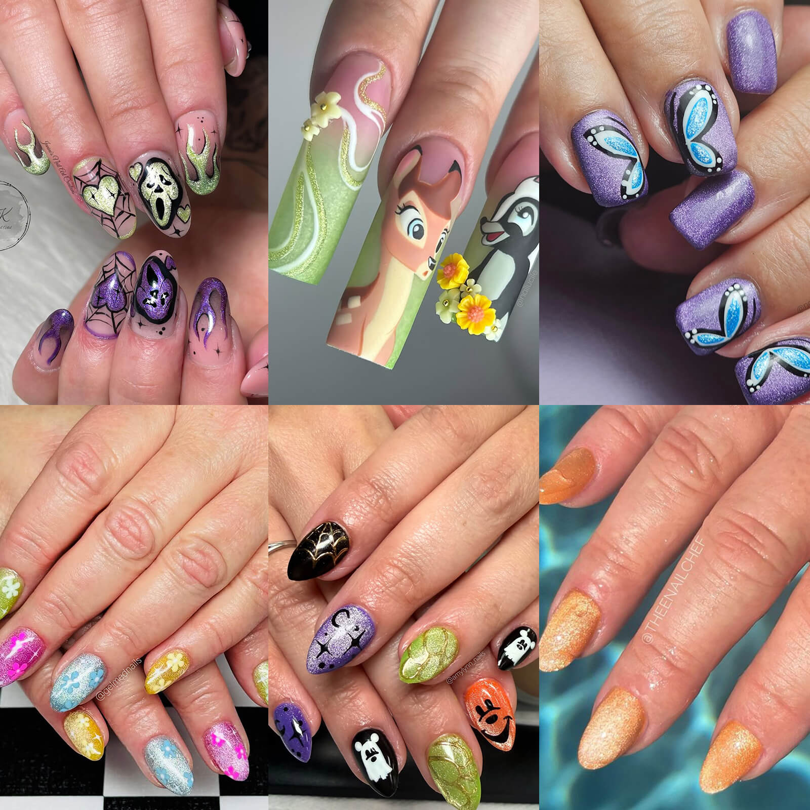 Hema-Free Cat Eye Gel Set-Flowery