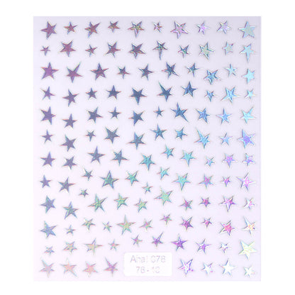 gold-silver-chrome-nail-art-self-adhesive-designed-stickers-set