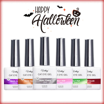 Halloween Cat Eye Gel Set