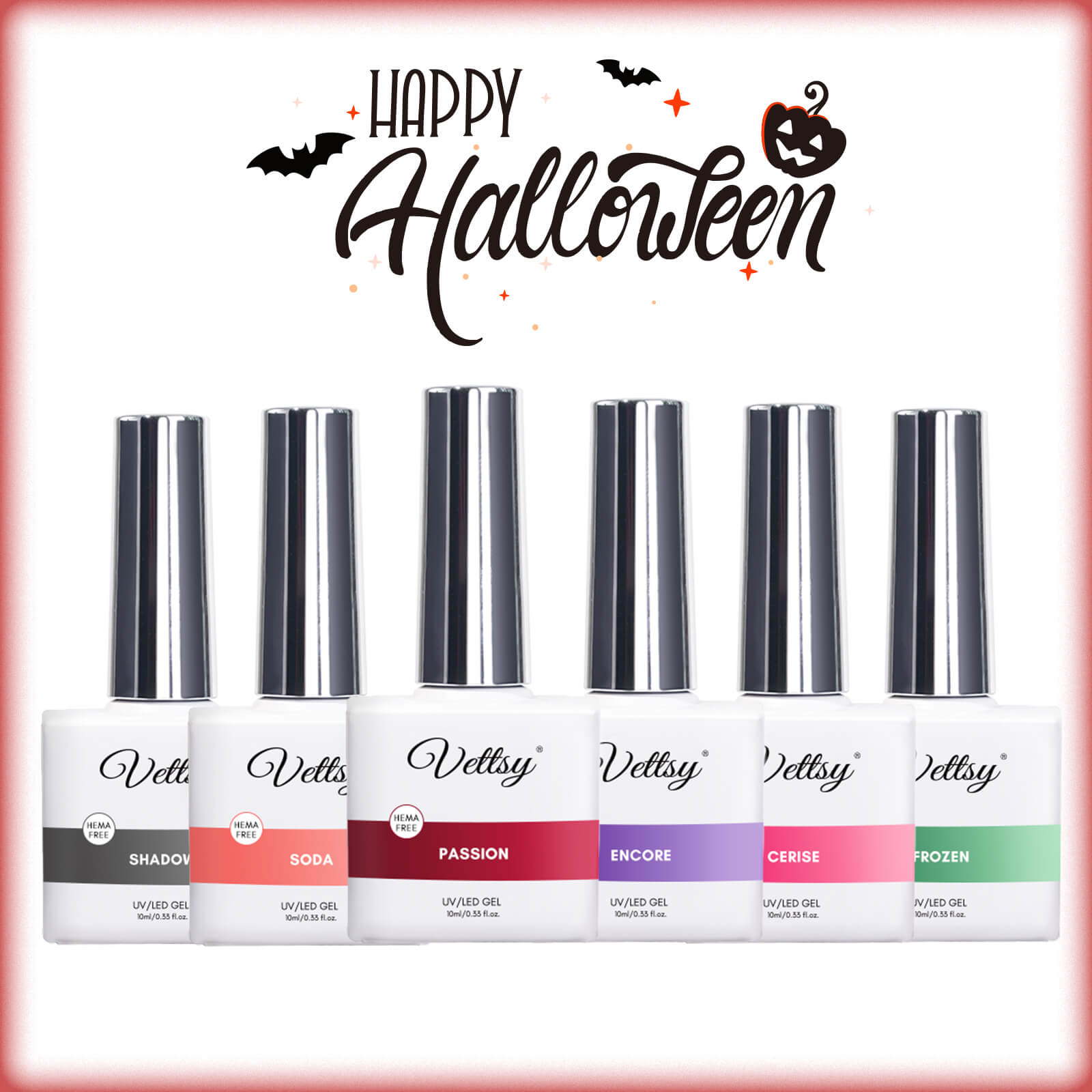 Hema-Free Gel Set-Halloween Jelly