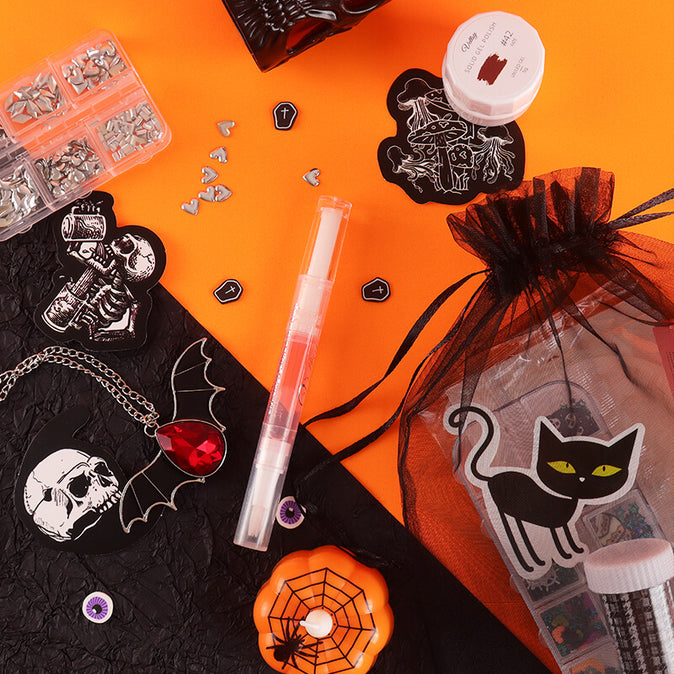 halloween-nail-art-lucky-bag-show
