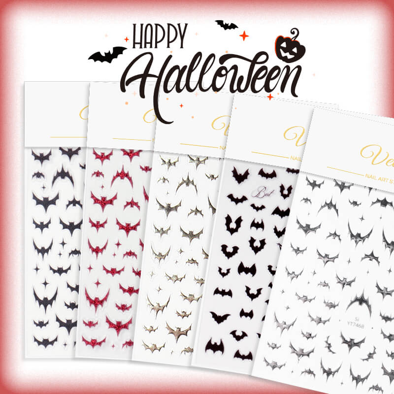 Nail Sticker Set-Bat