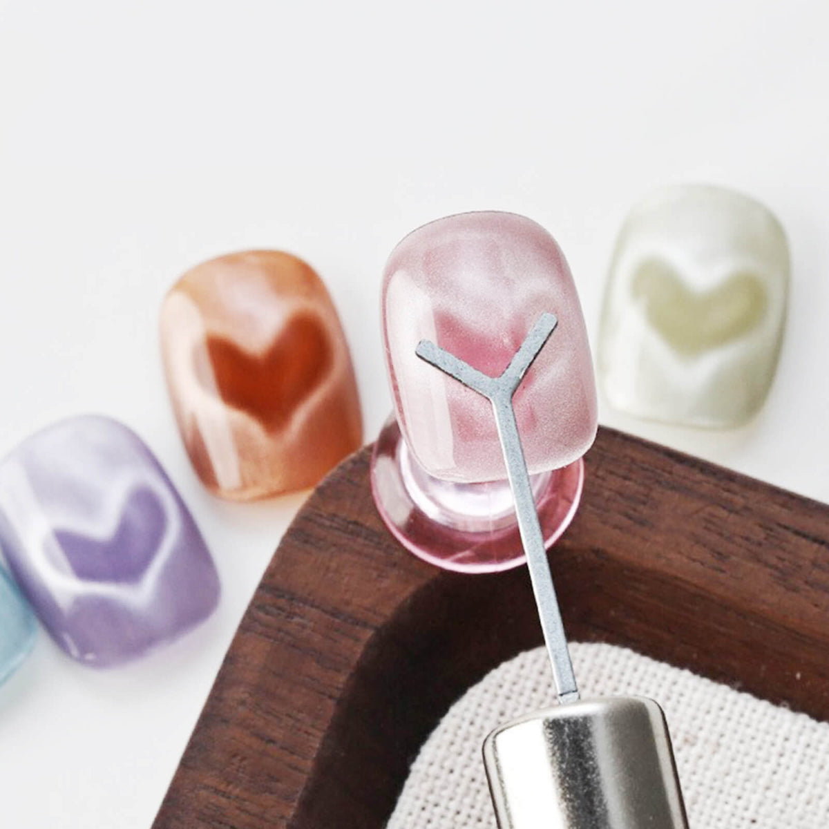 Cat Eye Computer Magnets Magnetic Gel Nails Tool Stick Heart Cat Eye Effect Magnet Set – Vettsy