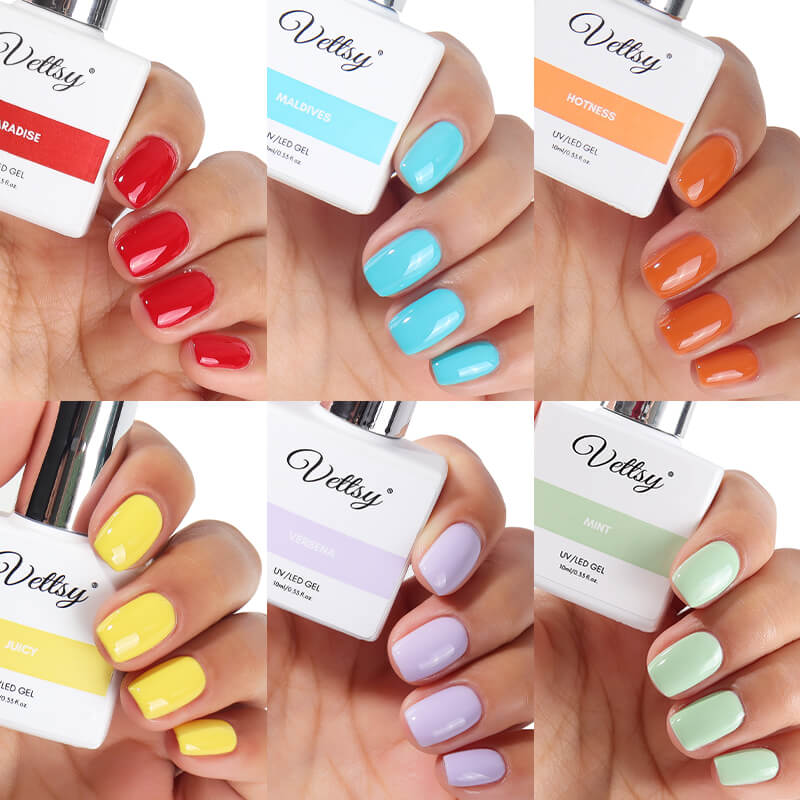 hema-free-gel-polish-set-Rainbow-color-show