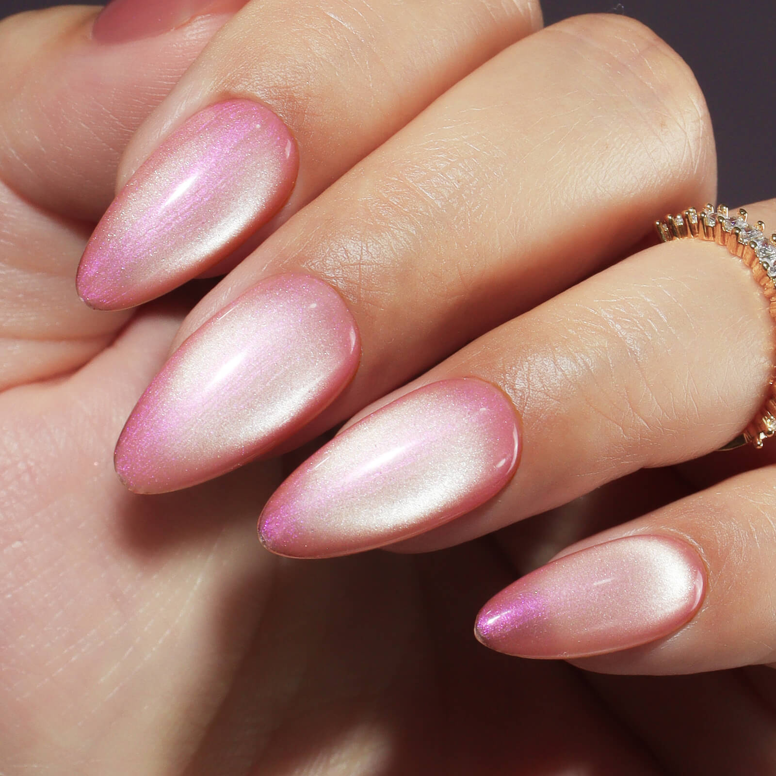 Hema-Free Link Tequila Sunrise Cat Eye Gel Nail Polish-TS01| Vettsy