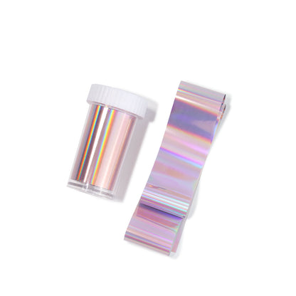 holo-nail-art-transfer-foil-pink
