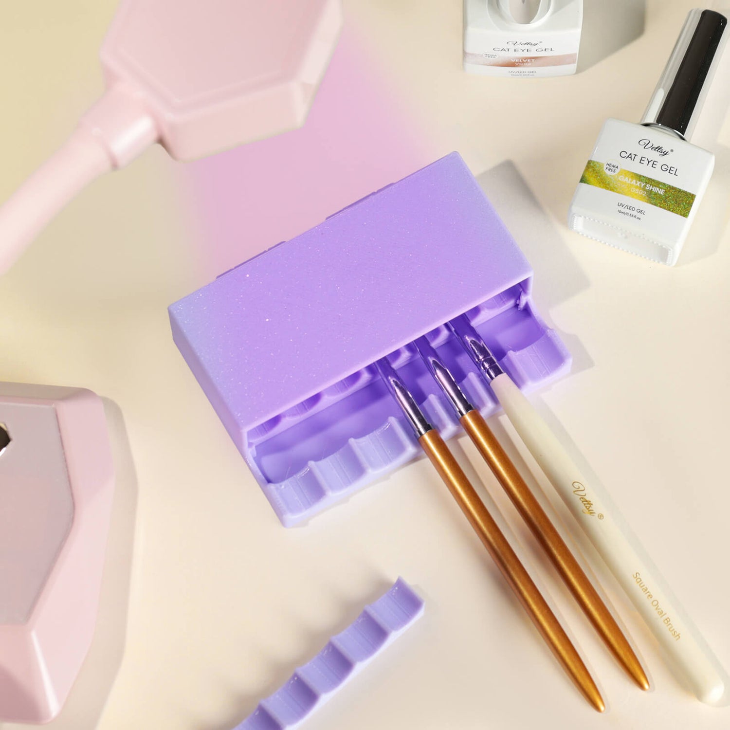 how-to-use-uv-shield-brush-holder-purple