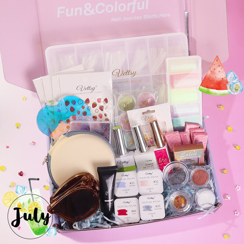 Monthly Subscription Nail BoxDeluxe Vettsy
