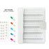 Magnetic Nail Swatch Book 240 colors - professional gel polish color display