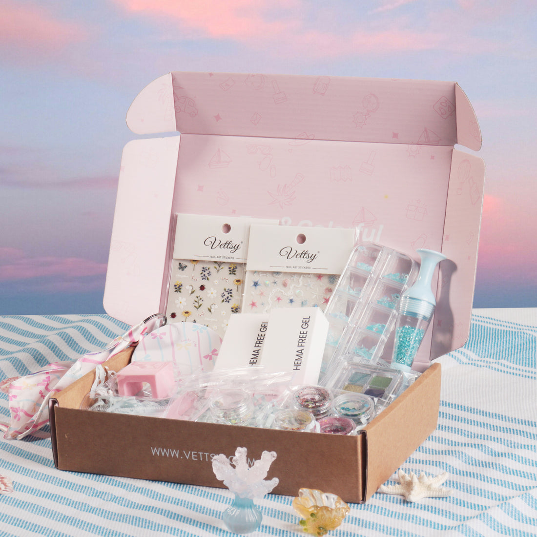 Monthly Subscription Nail Box-Mini