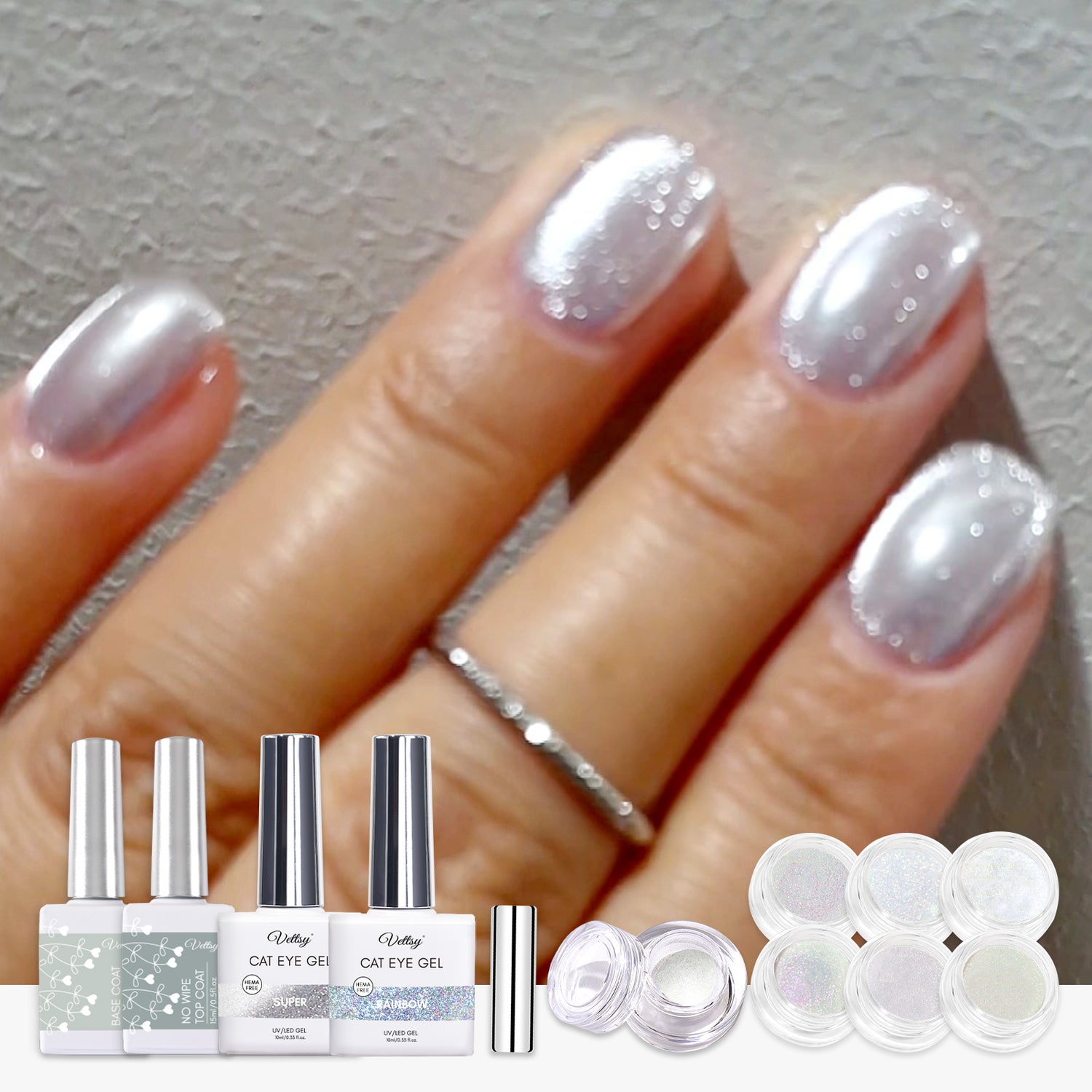 Shine On! Get Dazzling Nails With Reflective Glitter Gel Polish