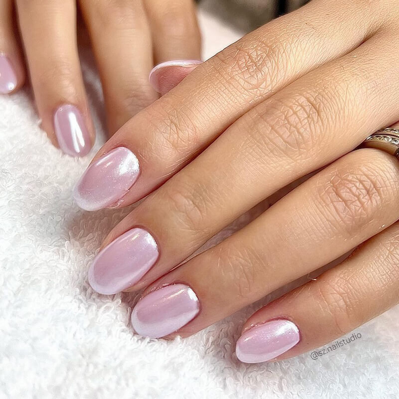 6 Chrome French tips we're loving for a luxe and simple look | Woman & Home