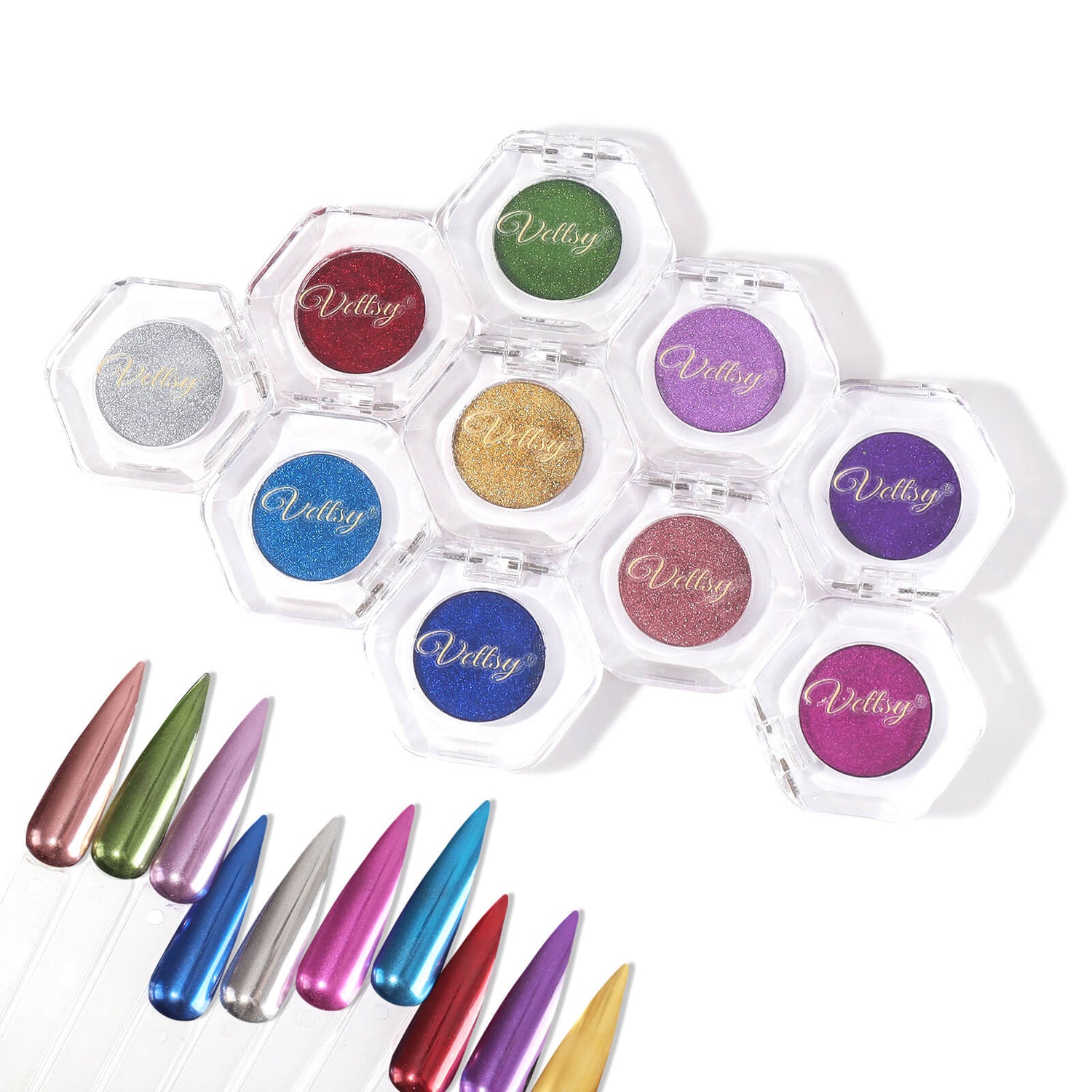 nail-art-chrome-powder-10pcs-set