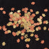 nail-art-maple-leaf-glitter-gold-metal-maple-flake