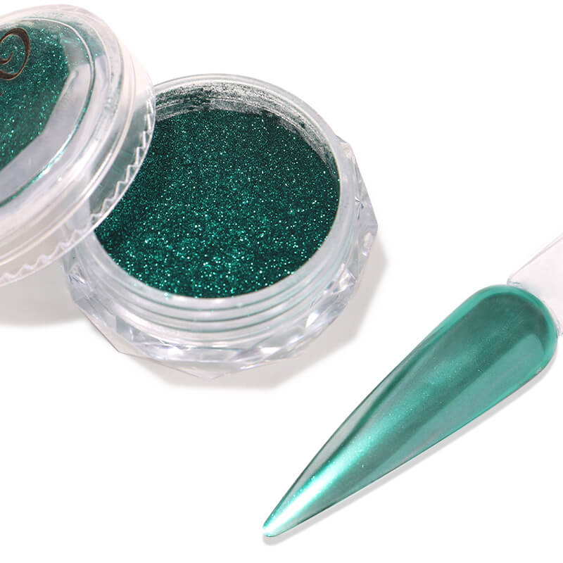 nail-art-mirror-chrome-powder-purple-lake-green
