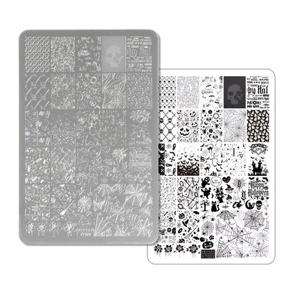 nail-art-stamping-plate-Spooky
