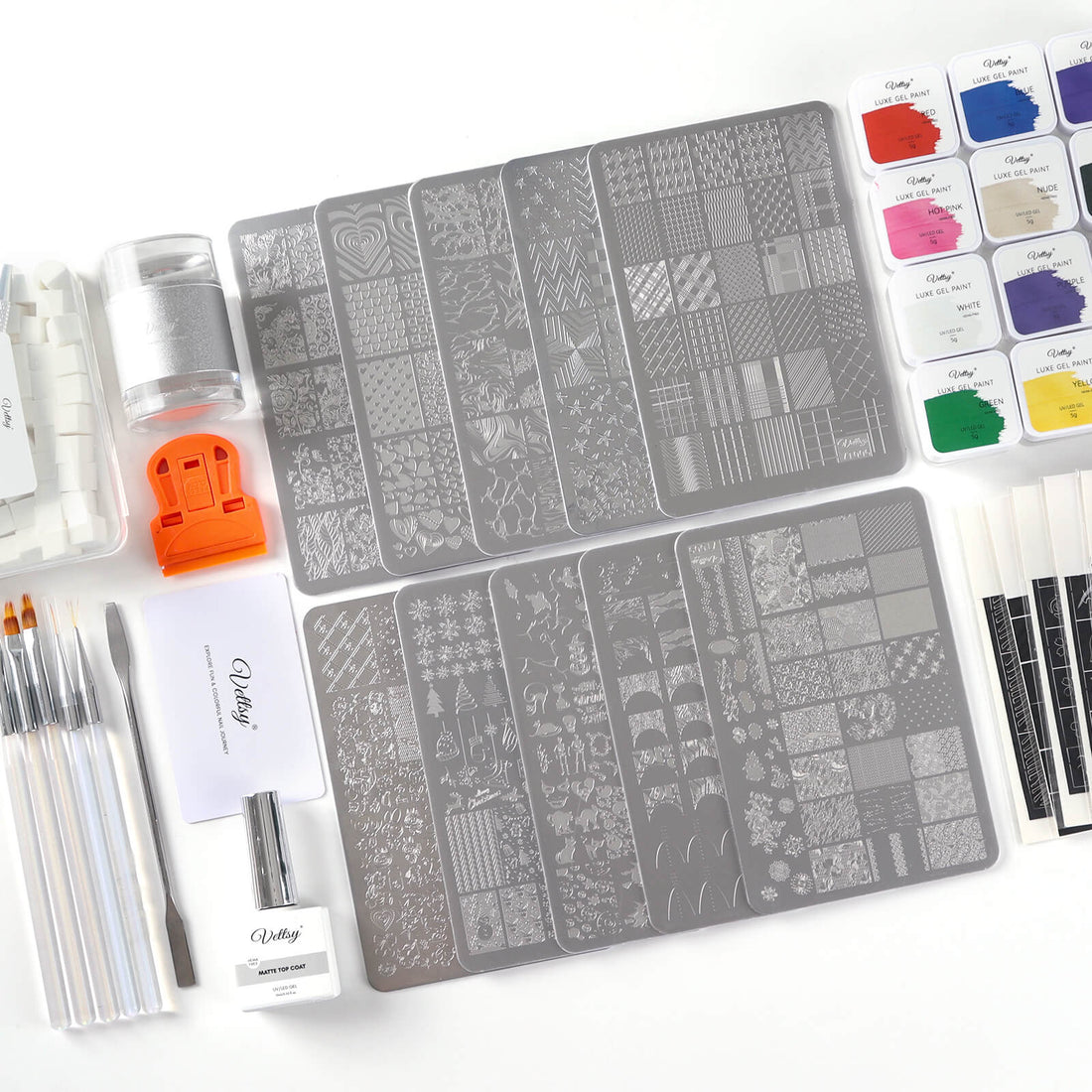 nail-art-stamping-plate-deluxe-set