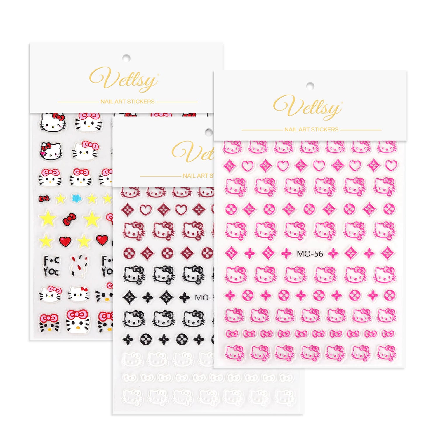 5D Nail Stickers-Cat
