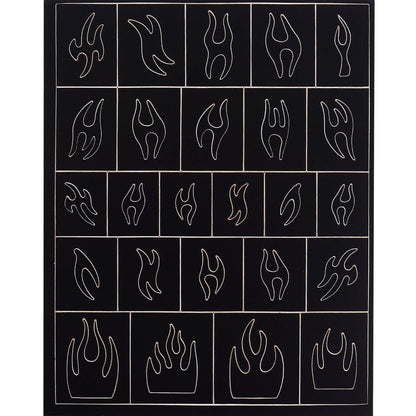 nail-art-sticker-cat-spray-stickers-hollow-flame