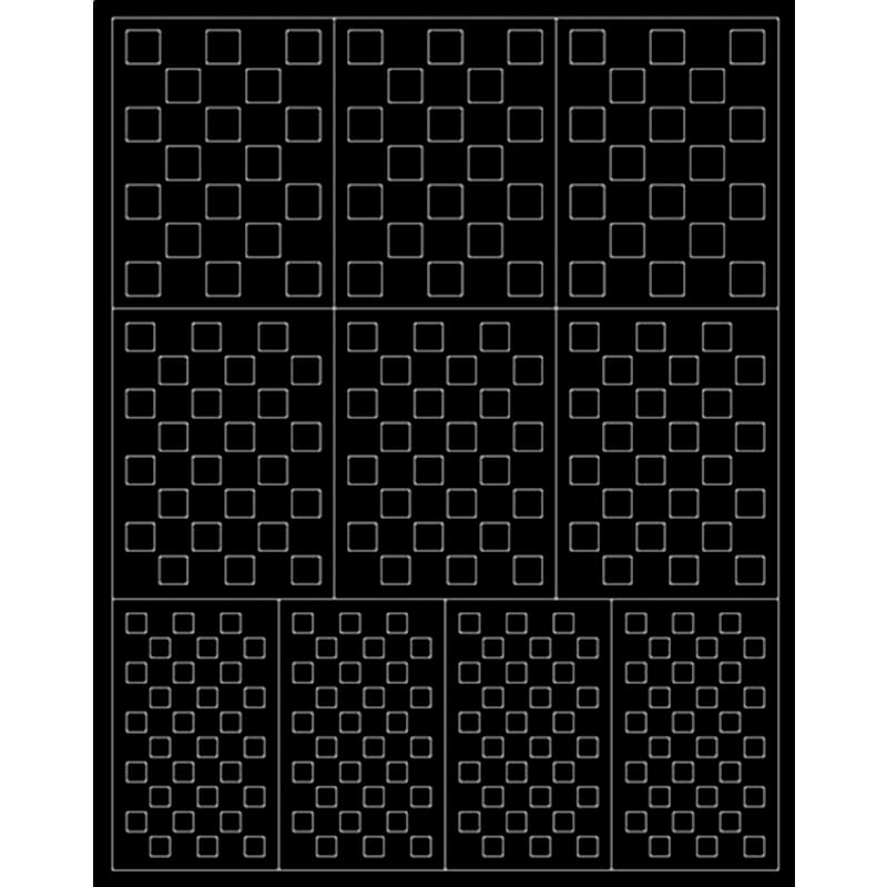    nail-art-sticker-hollow-print-H-365