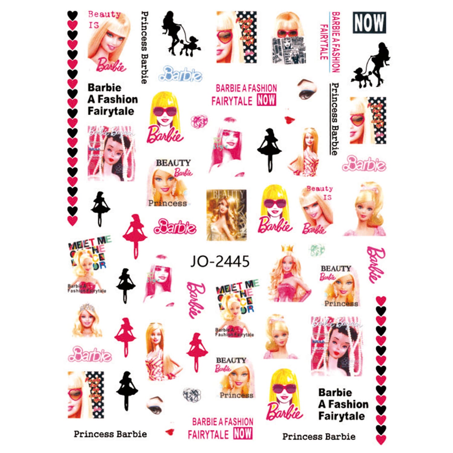 Nail Art Stickers-Barbie – Vettsy