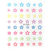 nail-art-stickers-colorful-star-2330