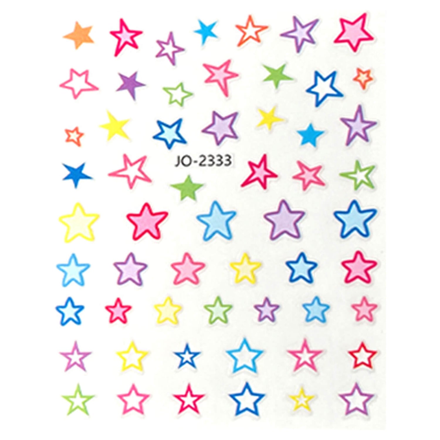 nail-art-stickers-colorful-star-2333