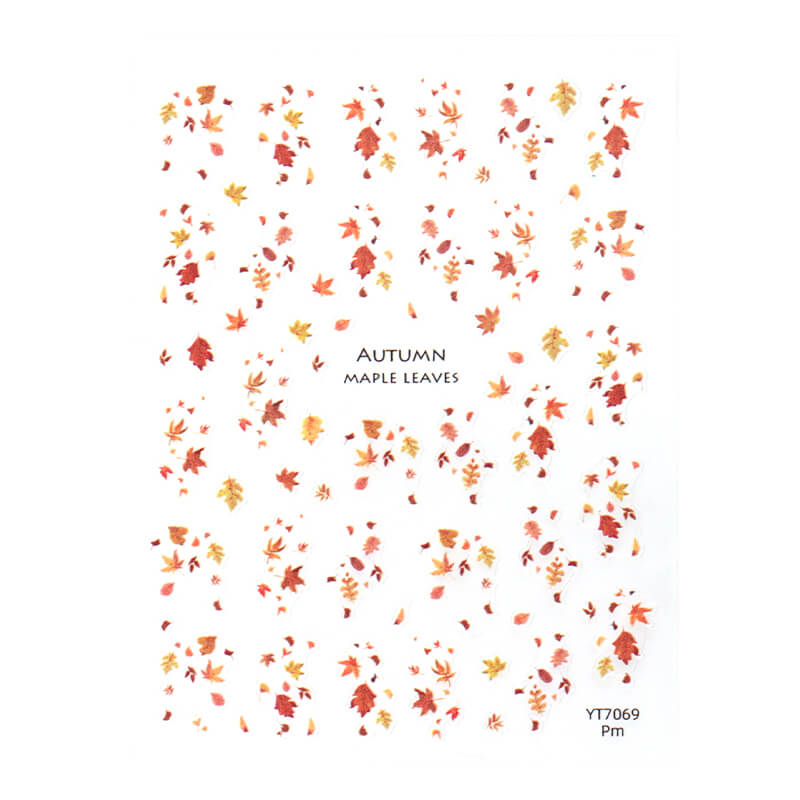 nail-sticker-autumn-maple-leaves