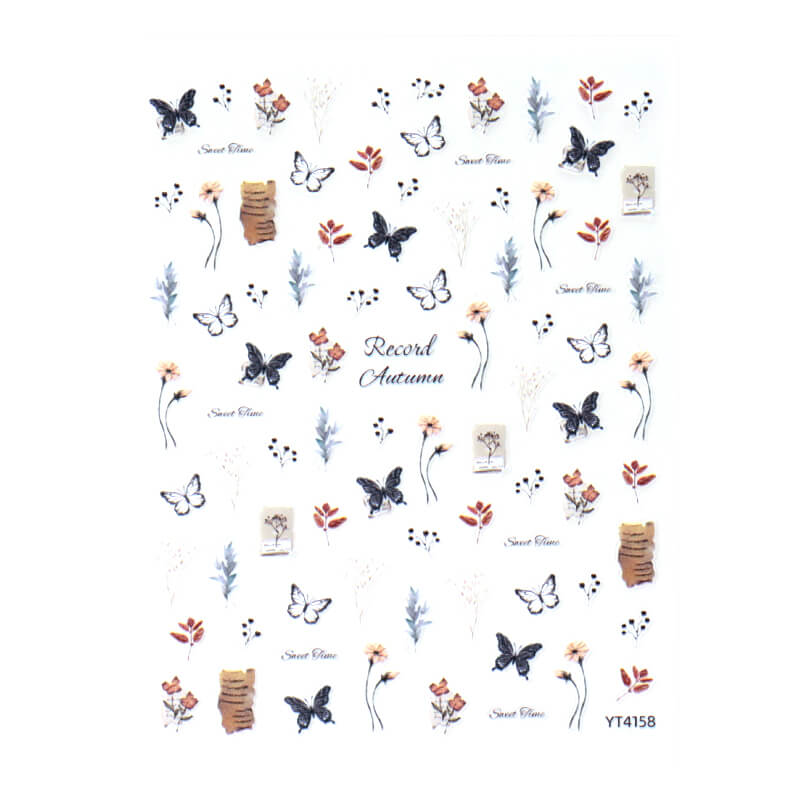 nail-sticker-butterfies