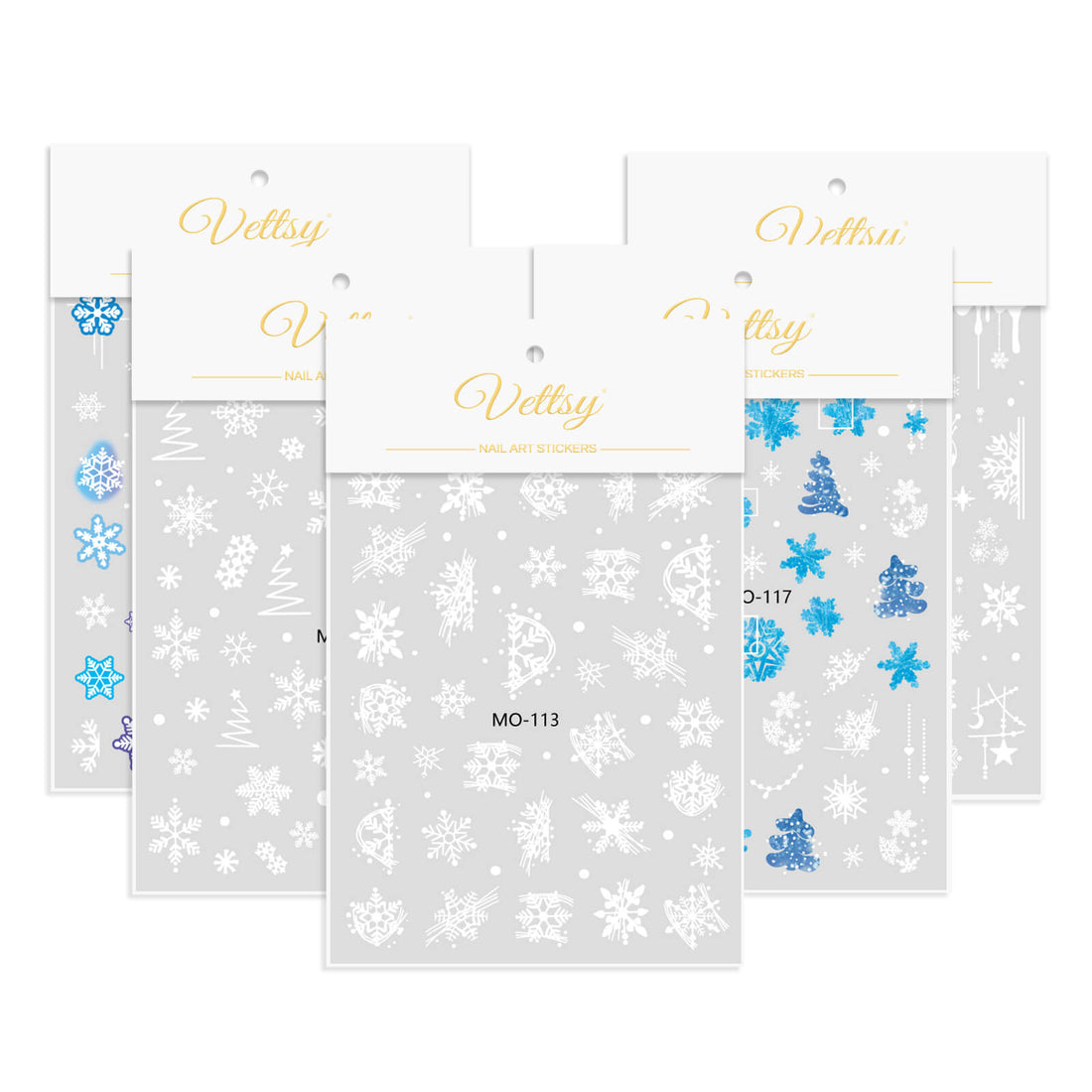 Winter 3D Nail Art Snowflakes Metal Charms – Vettsy