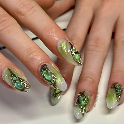     neon-cat-eye-gel-nc03-nail-design