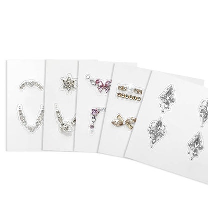 Pre-Arranged Rhinestone Stickers
