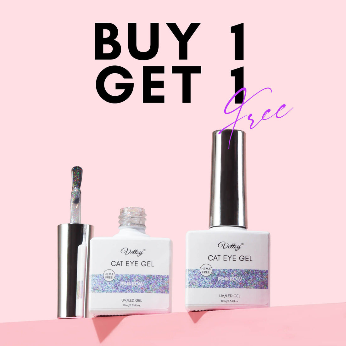 Hema-Free Cat Eye Gel BOGO Sale