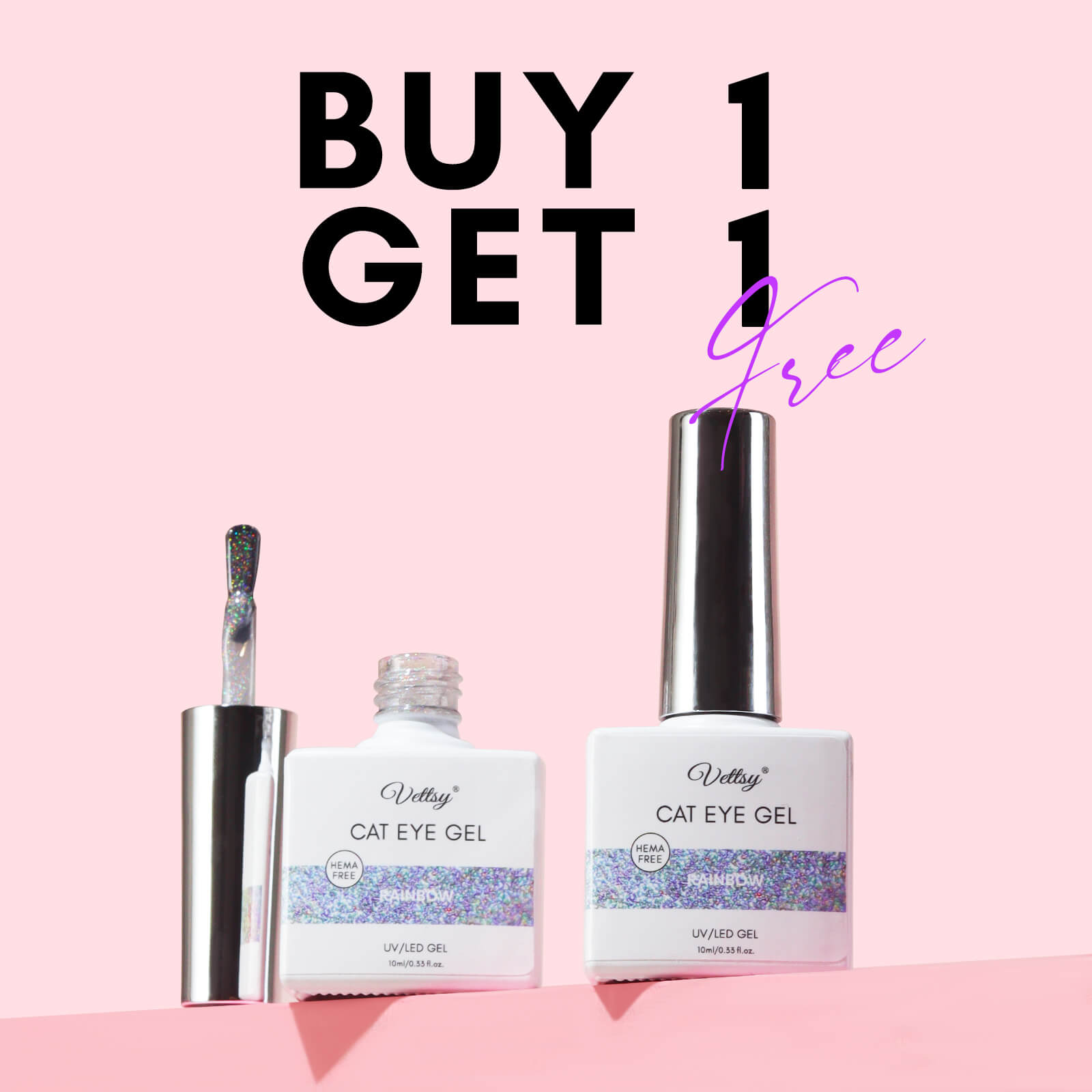 Hema-Free Cat Eye Gel BOGO Sale