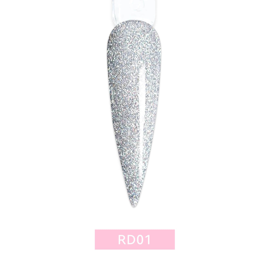 reflective-diamond-glitter-gel-polish-RD01-flash-off