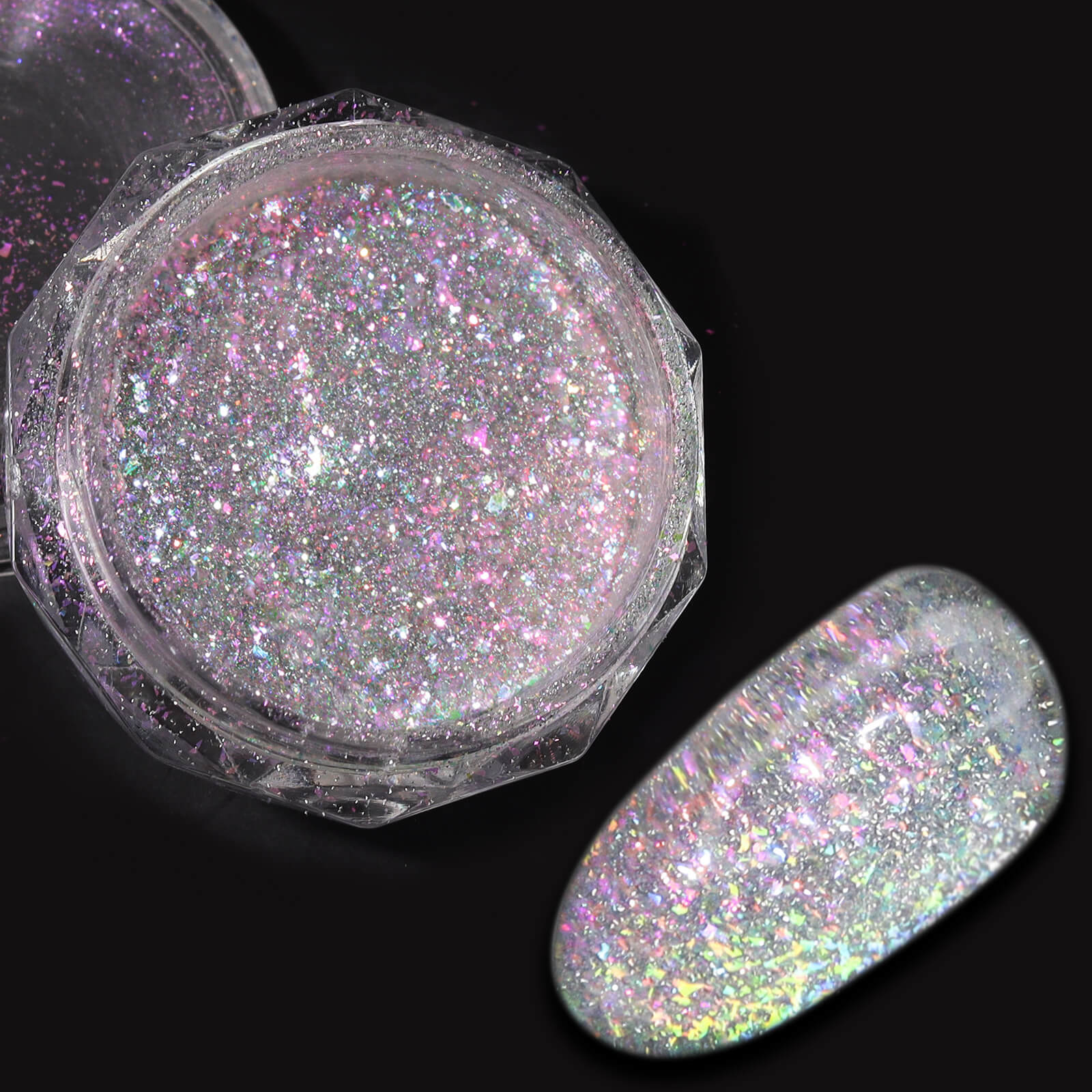 reflective-opal-glitters-Fuchsia