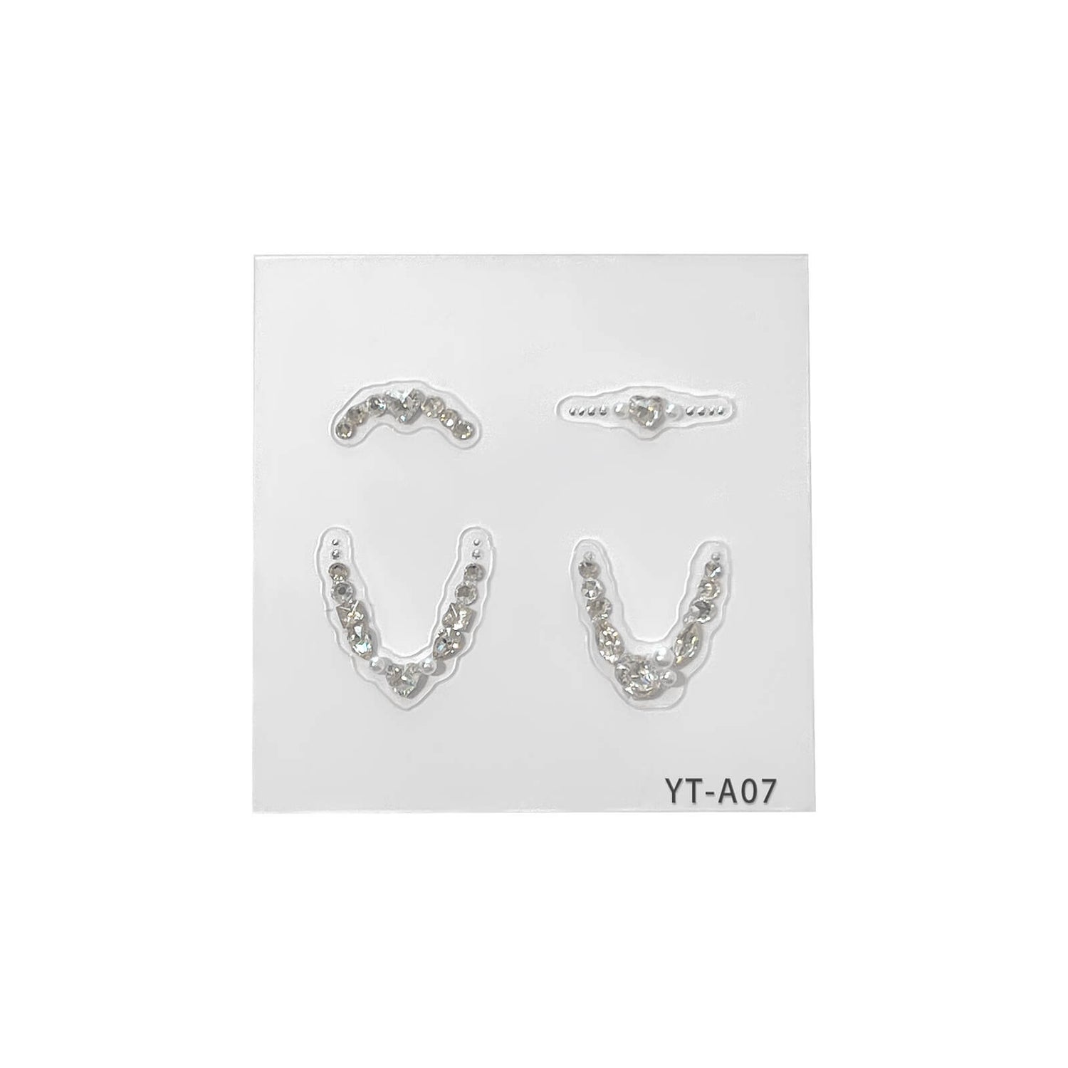Pre-Arranged Rhinestone Stickers