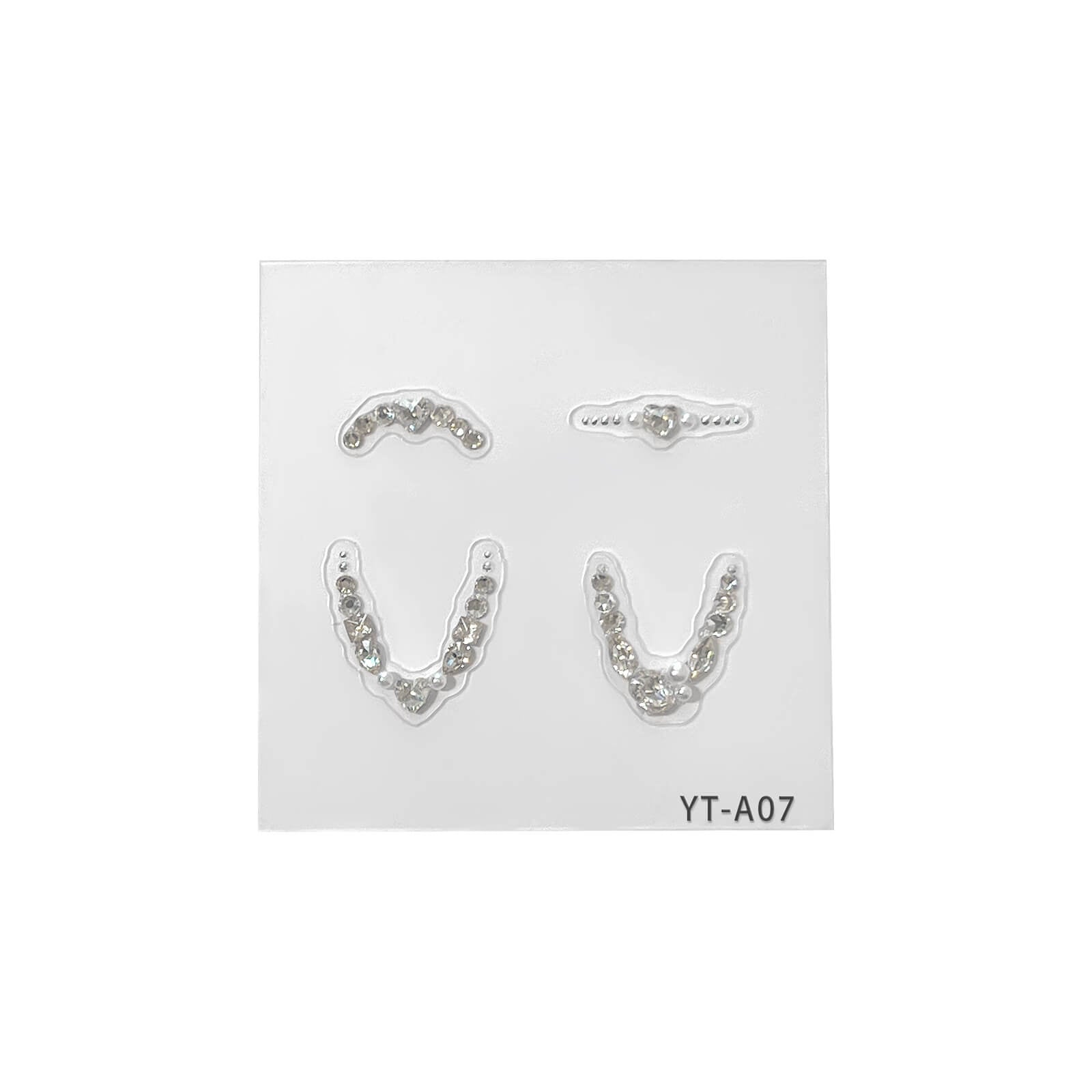 Pre-Arranged Rhinestone Stickers