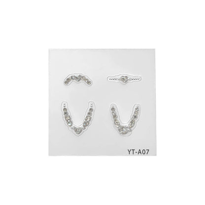 Pre-Arranged Rhinestone Stickers
