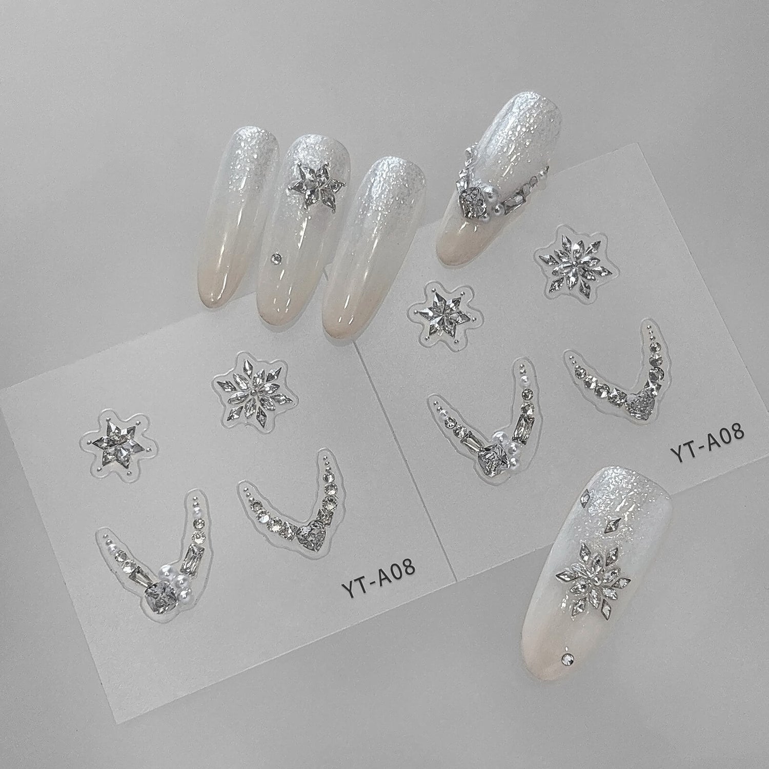 Pre-Arranged Rhinestone Stickers