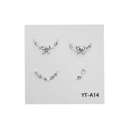 Pre-Arranged Rhinestone Stickers