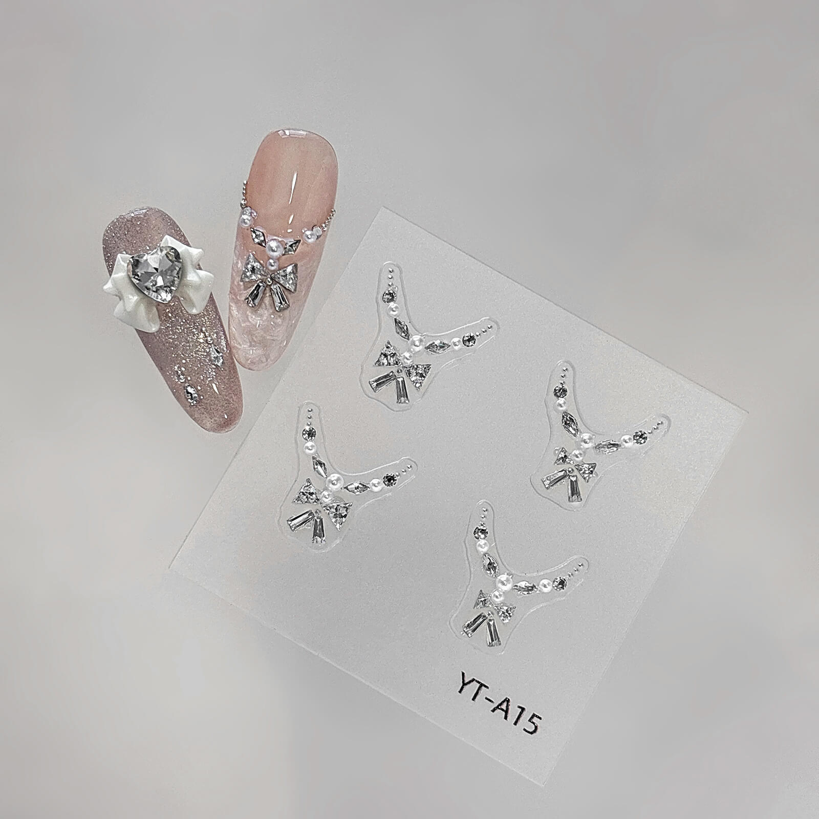 Pre-Arranged Rhinestone Stickers