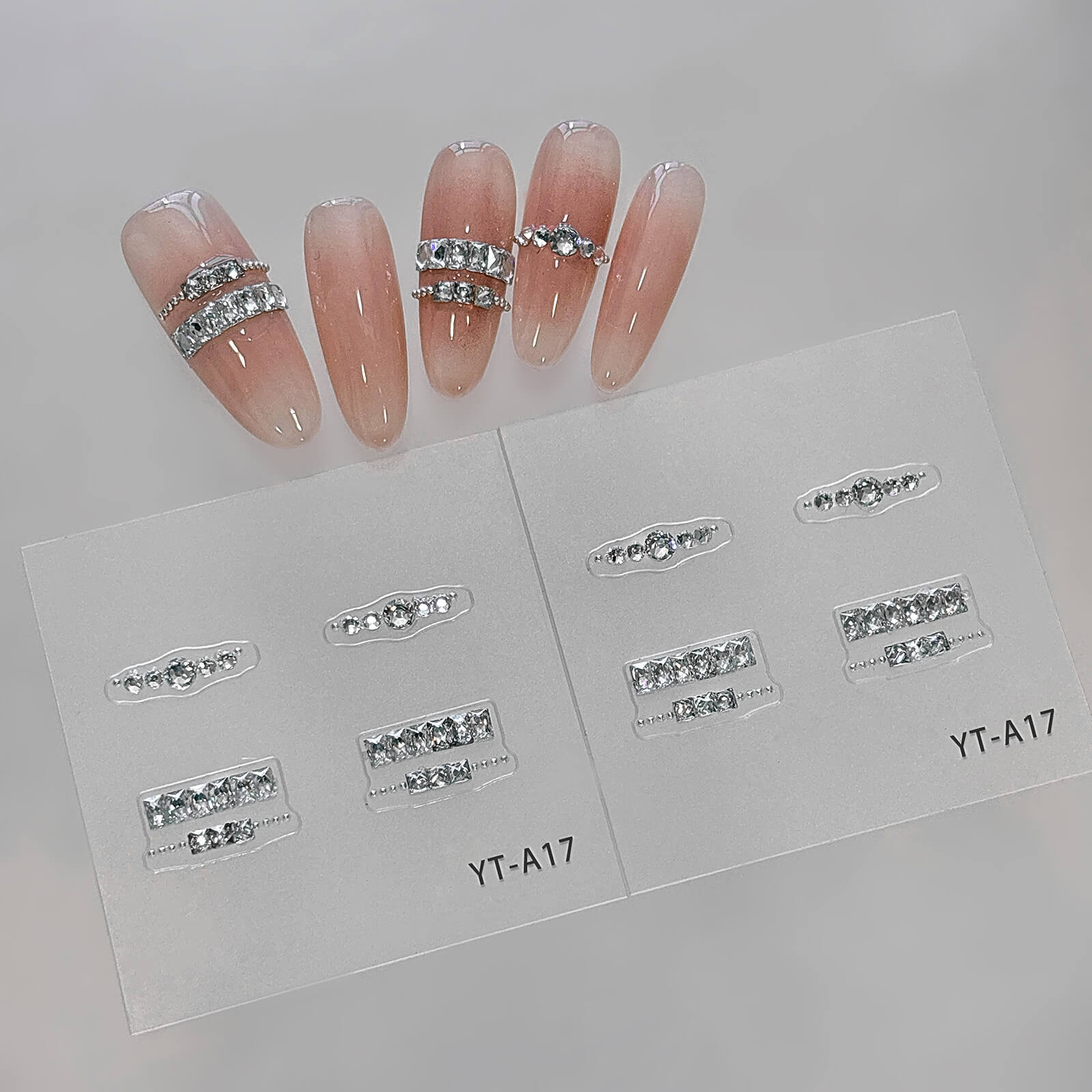 Pre-Arranged Rhinestone Stickers