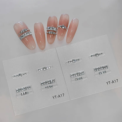 Pre-Arranged Rhinestone Stickers