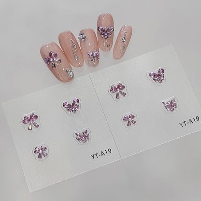 Pre-Arranged Rhinestone Stickers