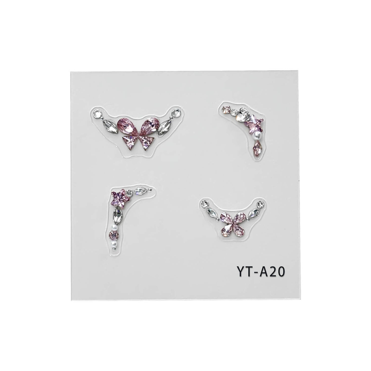 Pre-Arranged Rhinestone Stickers
